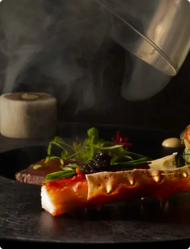 Image: Example of dinner course