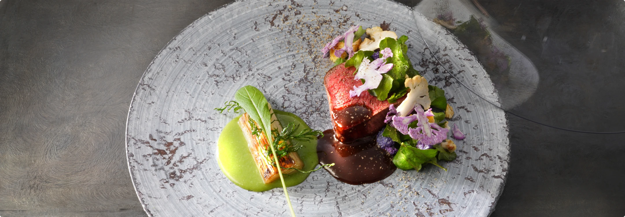 写真:夕食のご案内