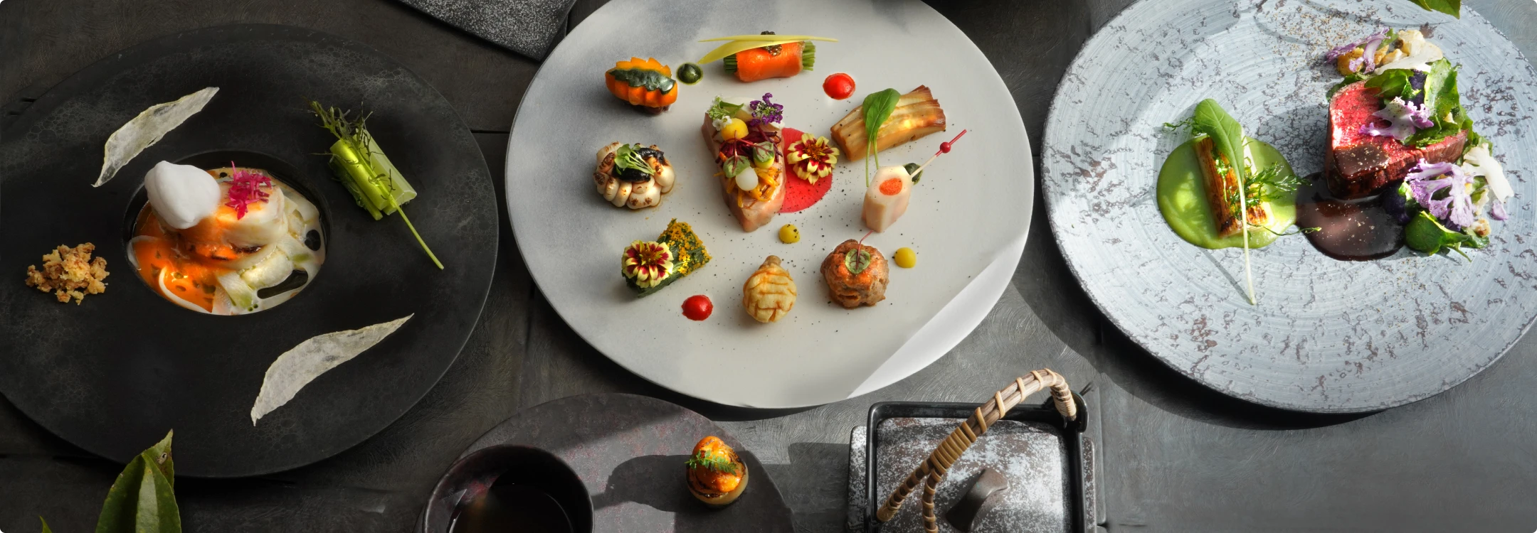 写真:夕食のご案内