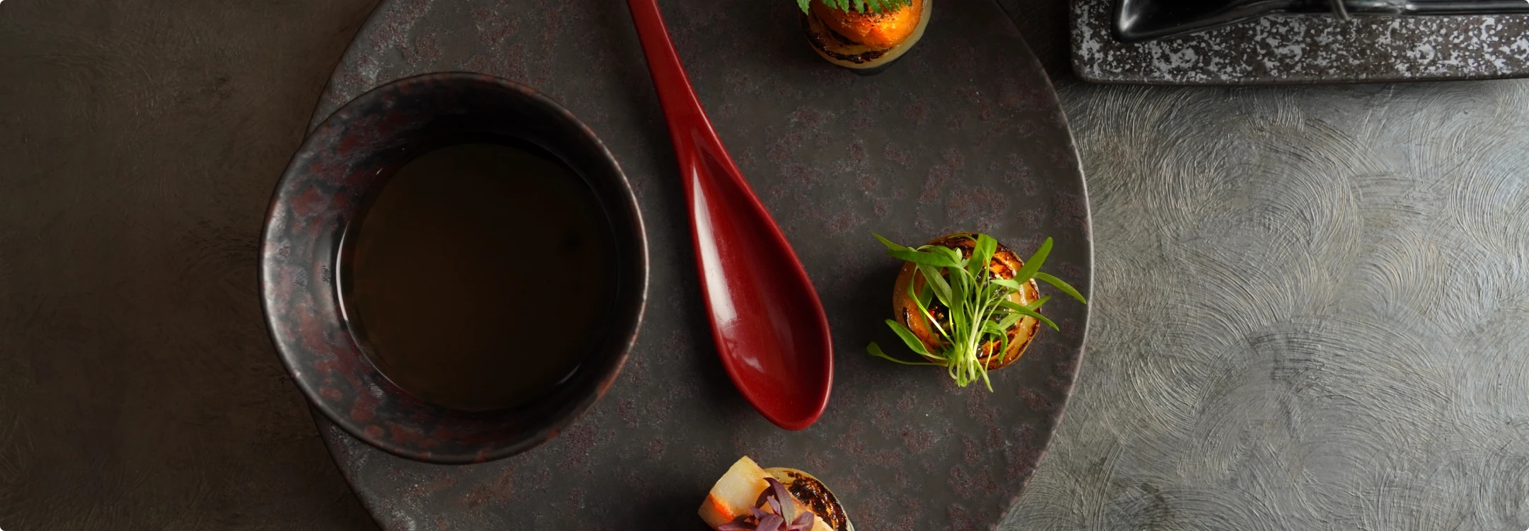 写真:夕食のご案内